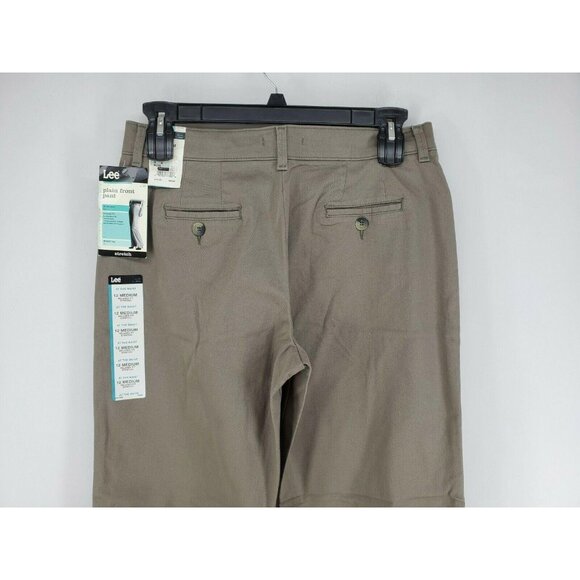 Lee Pants Women's Sz 12 Medium Gray Relaxed Fit - Picture 5 of 7
